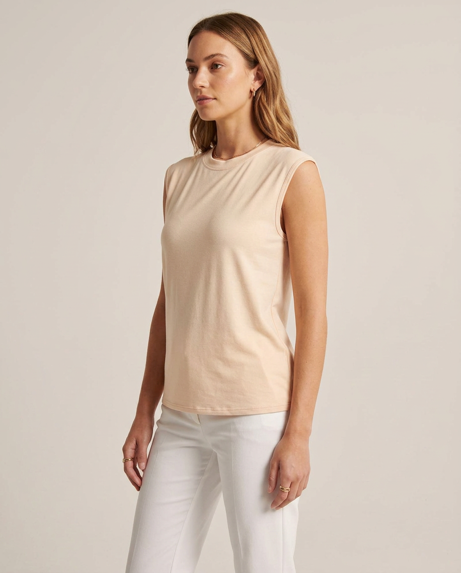 Daniele Cotton Inner Top – Pull-On Sleeveless