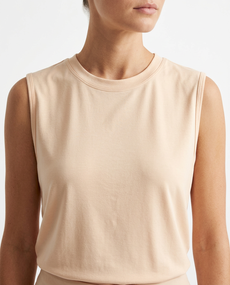 Daniele Cotton Inner Top – Pull-On Sleeveless