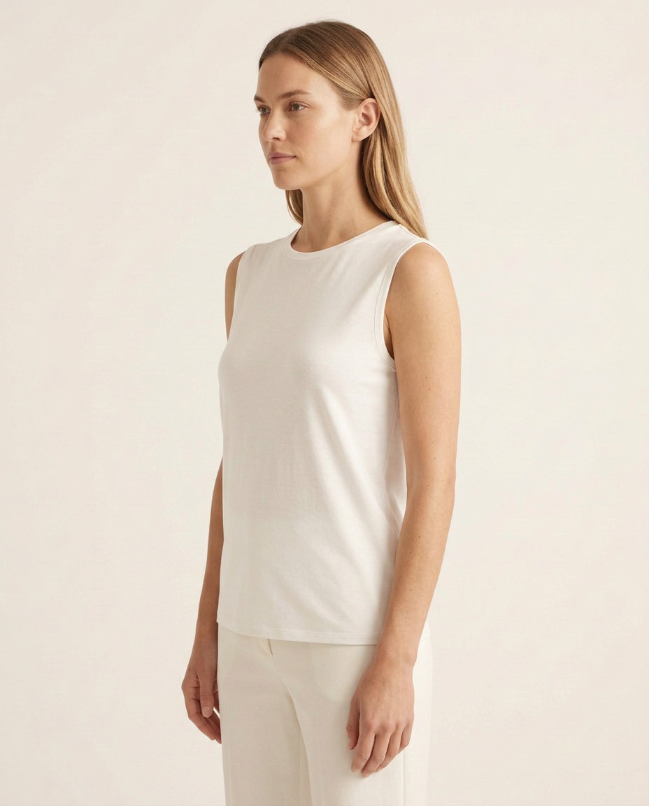 Daniele Cotton Inner Top – Pull-On Sleeveless