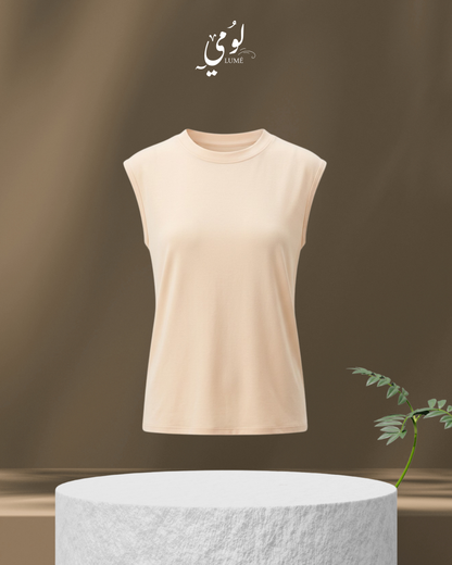 Daniele Cotton Inner Top – Pull-On Sleeveless