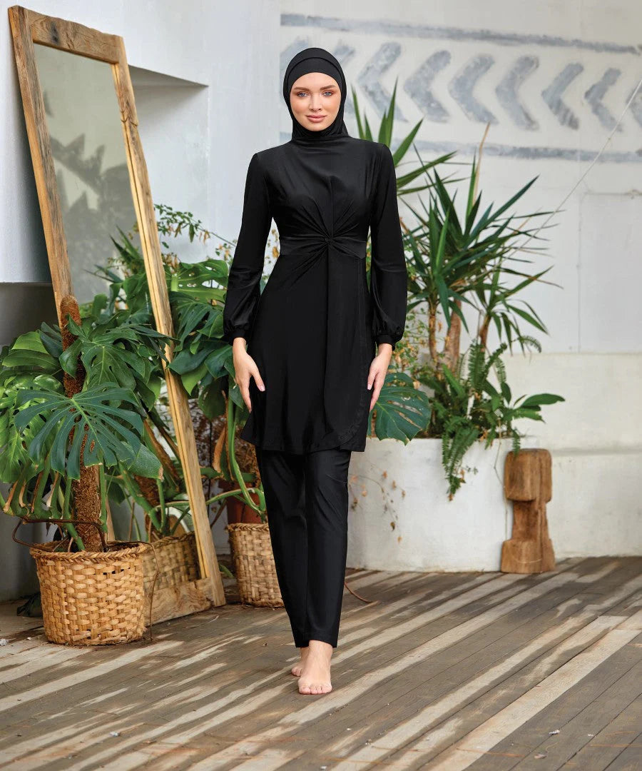 Adasea Burkini Swimsuit-4464-B