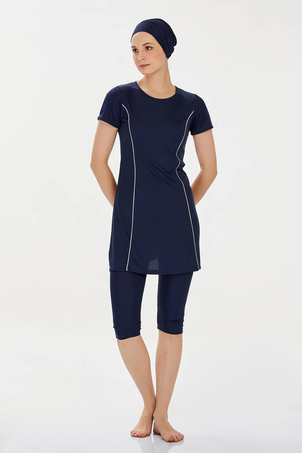 Rozamay Burkini Swimsuit-9091-B