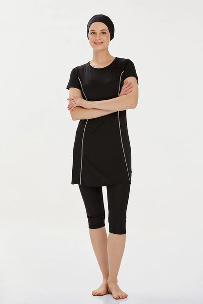 Rozamay Burkini Swimsuit-9091