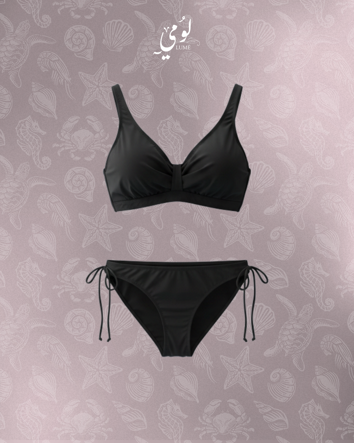 Calista Tie-Side Bikini Swimsuit