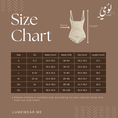 Lume Open-Bust Posture Bodysuit