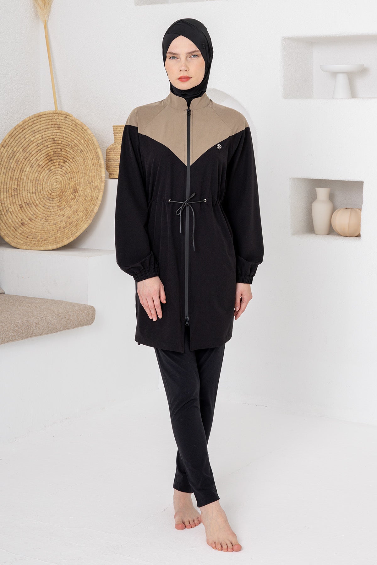 Adasea Burkini Swimsuit-1231-P