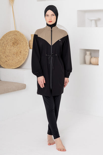 Adasea Burkini Swimsuit-1231-P