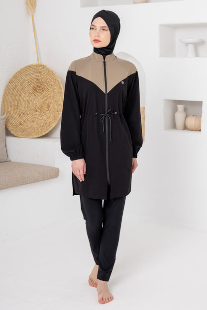 Adasea Burkini Swimsuit-1231-P