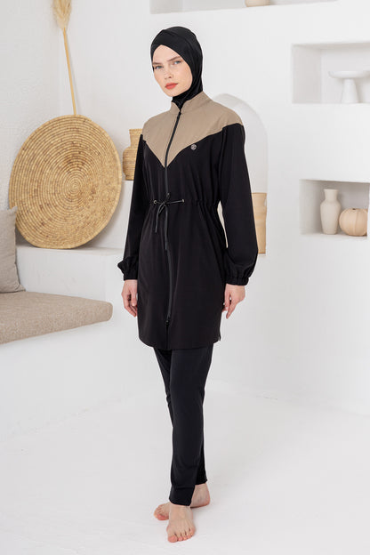 Adasea Burkini Swimsuit-1231-P
