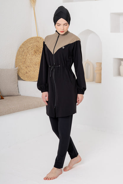 Adasea Burkini Swimsuit-1231-P