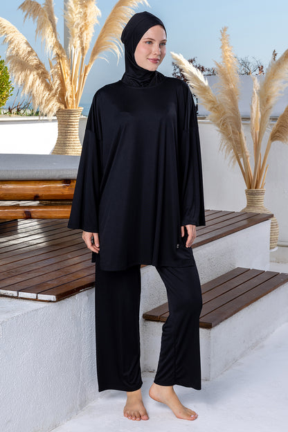 Rozamay Burkini Swimsuit-3122