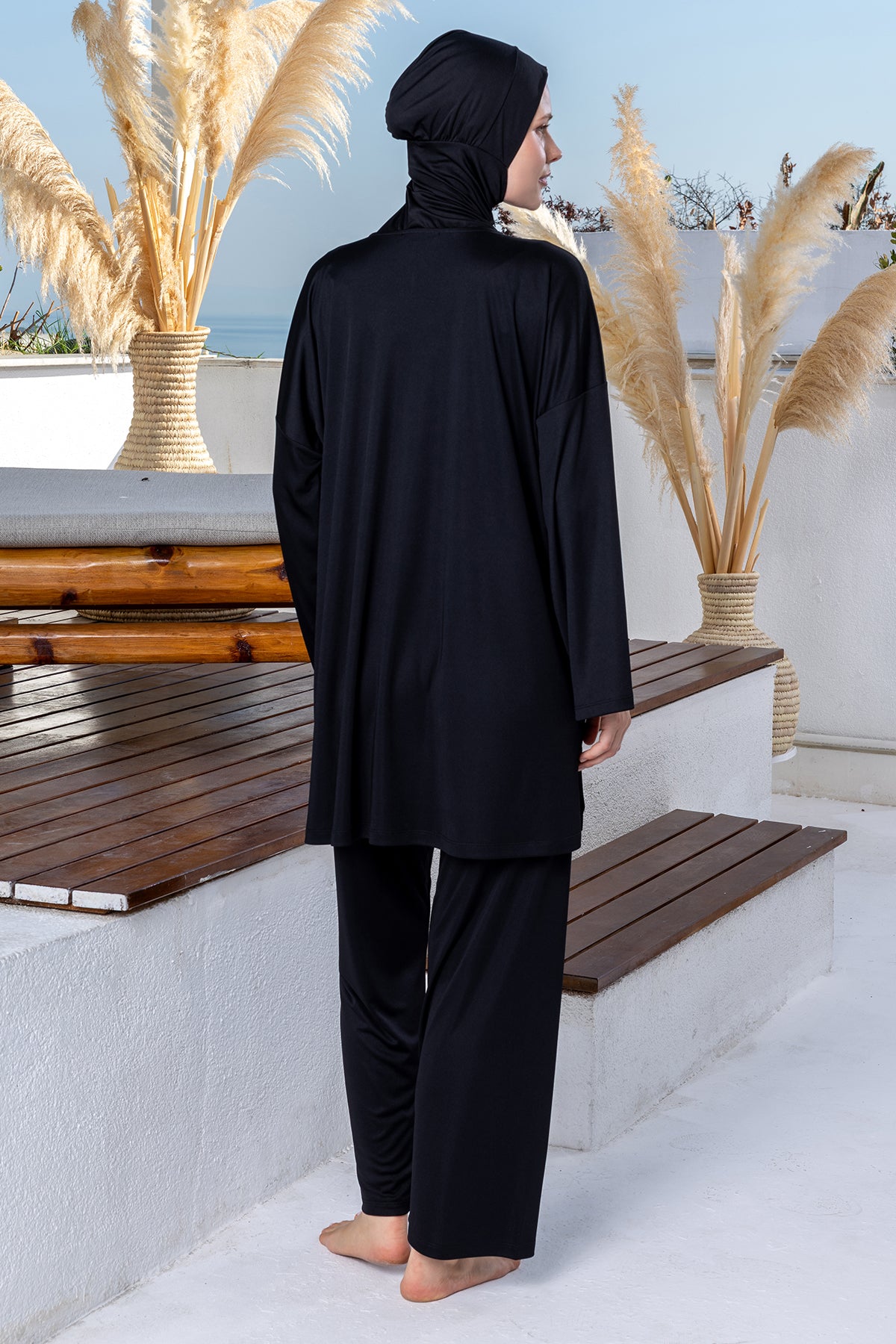 Rozamay Burkini Swimsuit-3122