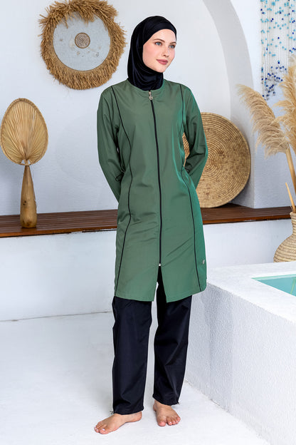 Rozamay Burkini Swimsuit-3501