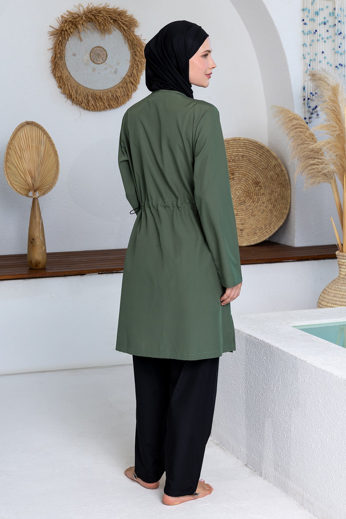Rozamay Burkini Swimsuit-3501