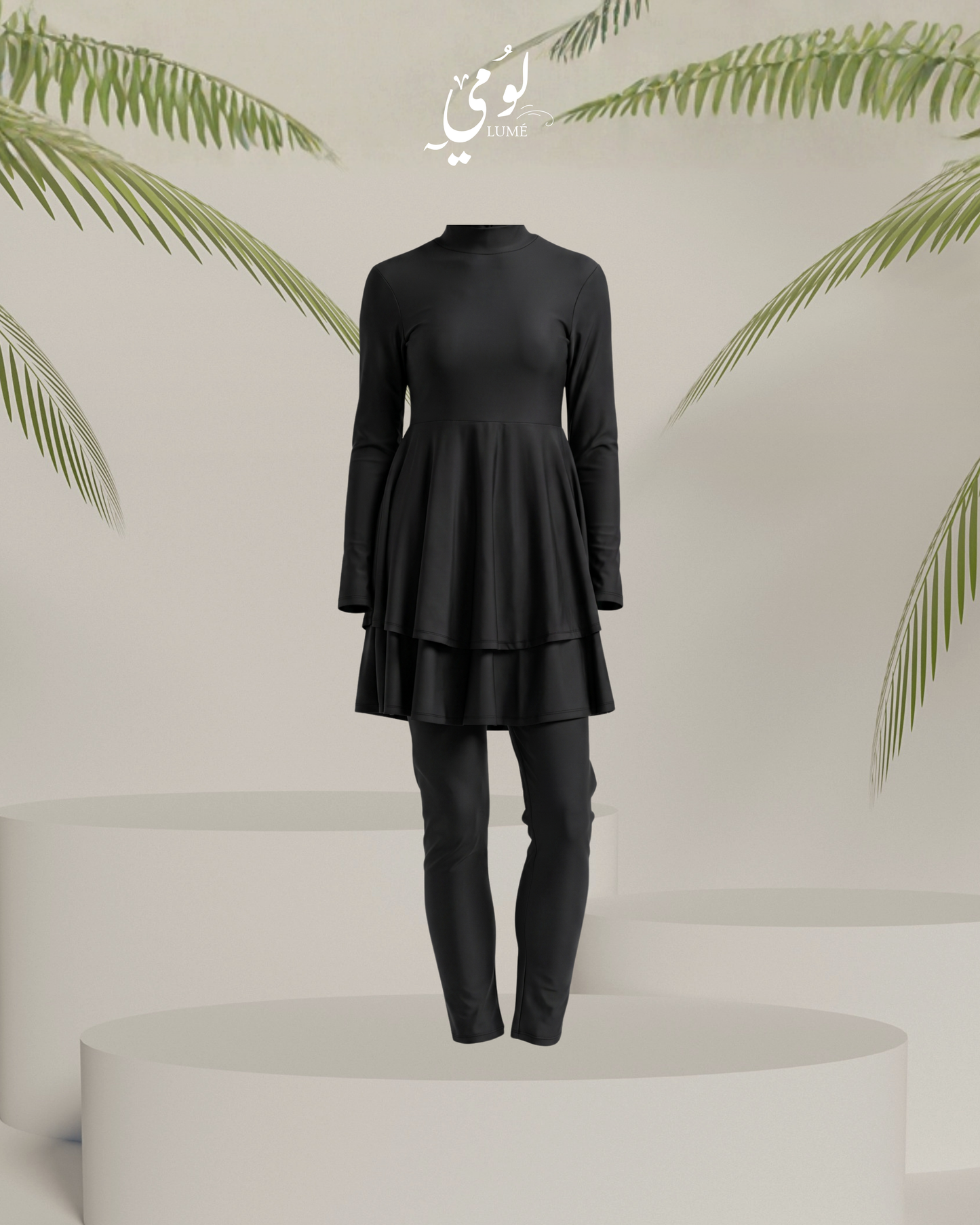 Adasea Burkini Swimsuit-4442