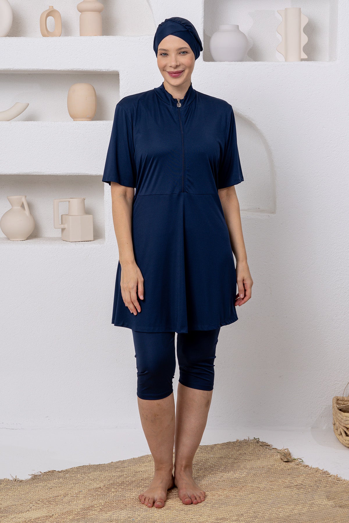 Rozamay Burkini Swimsuit-3803