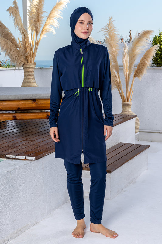 Rozamay Burkini Swimsuit-3314
