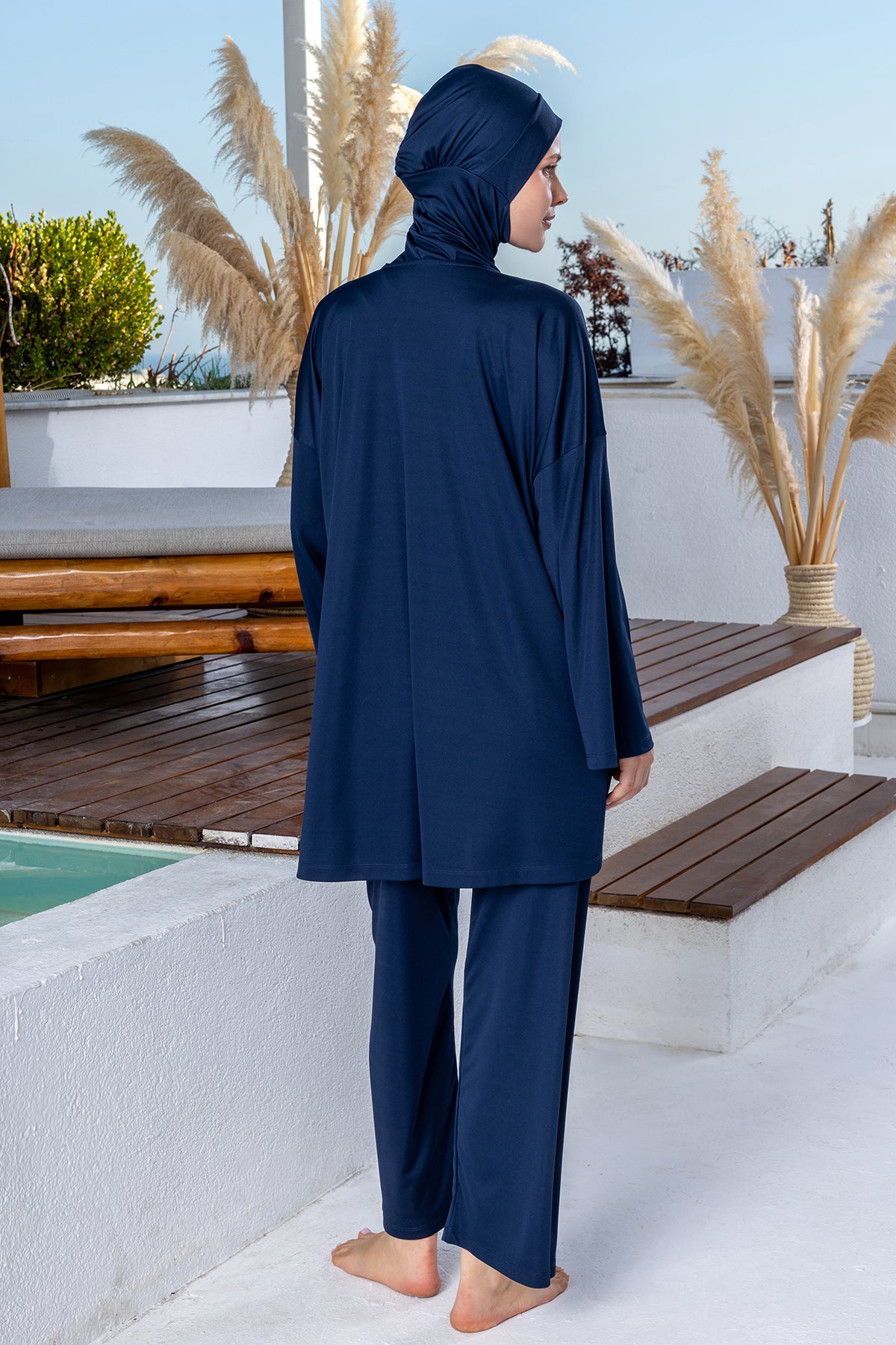 Rozamay Burkini Swimsuit-3122