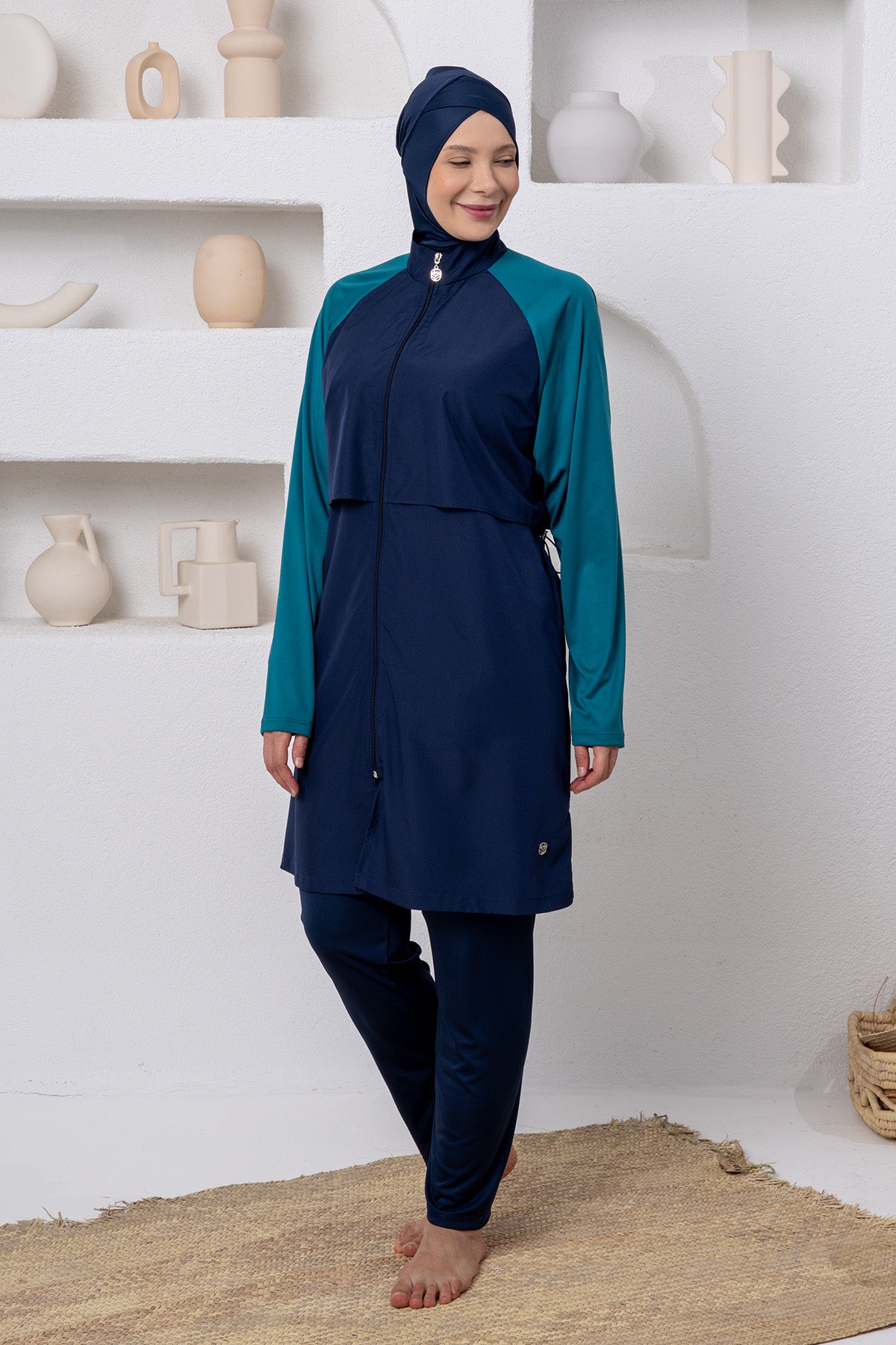 Rozamay Burkini Swimsuit-3802