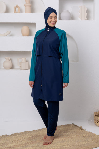 Rozamay Burkini Swimsuit-3802