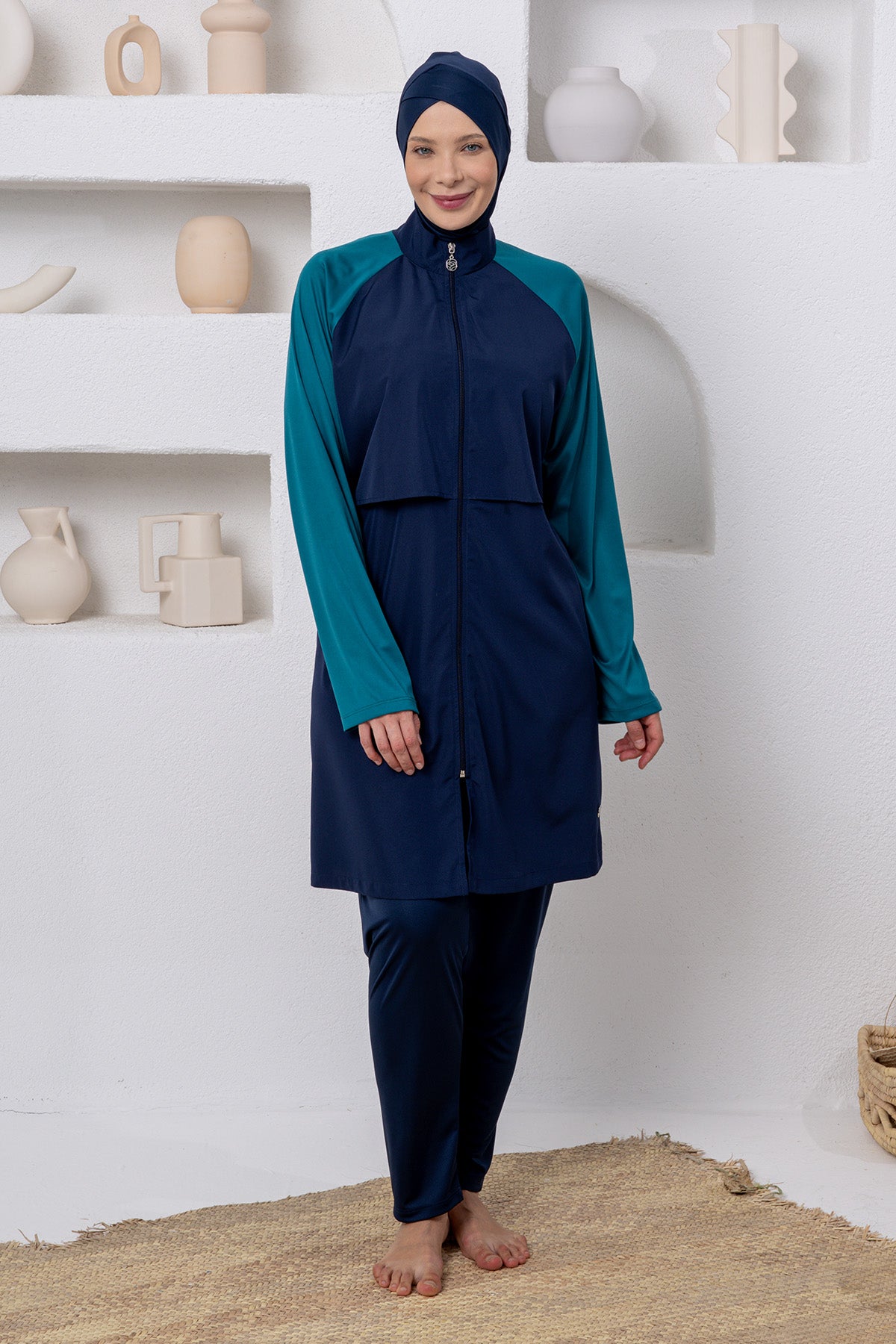Rozamay Burkini Swimsuit-3802