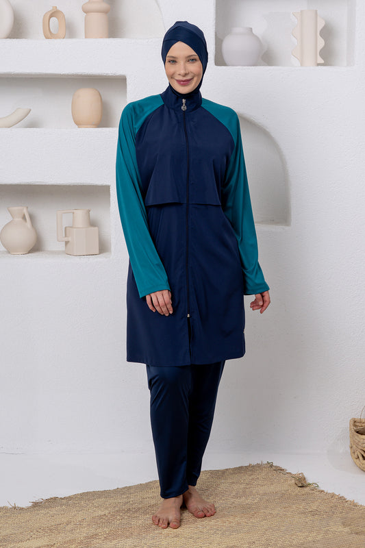 Rozamay Burkini Swimsuit-3802