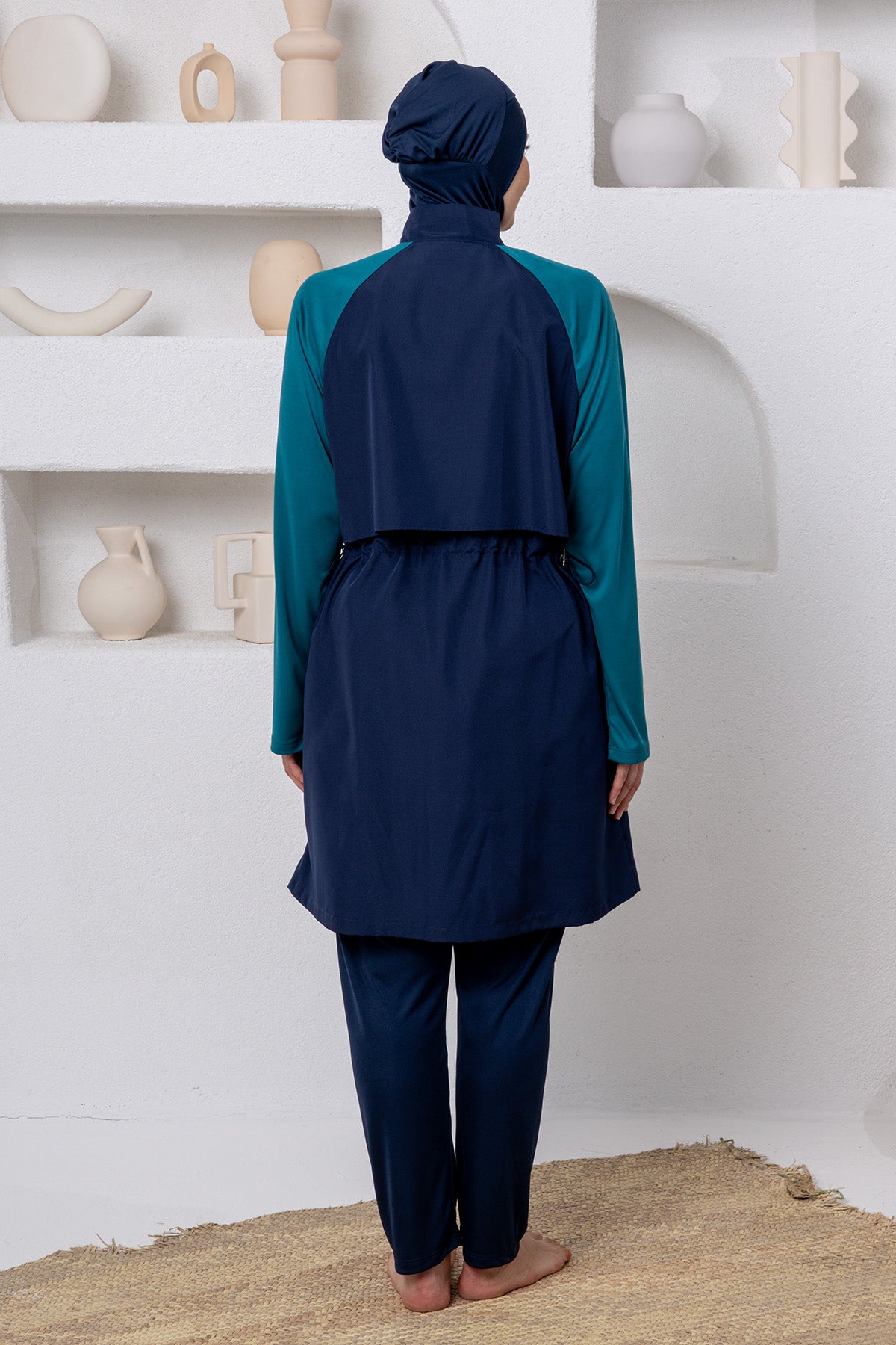 Rozamay Burkini Swimsuit-3802