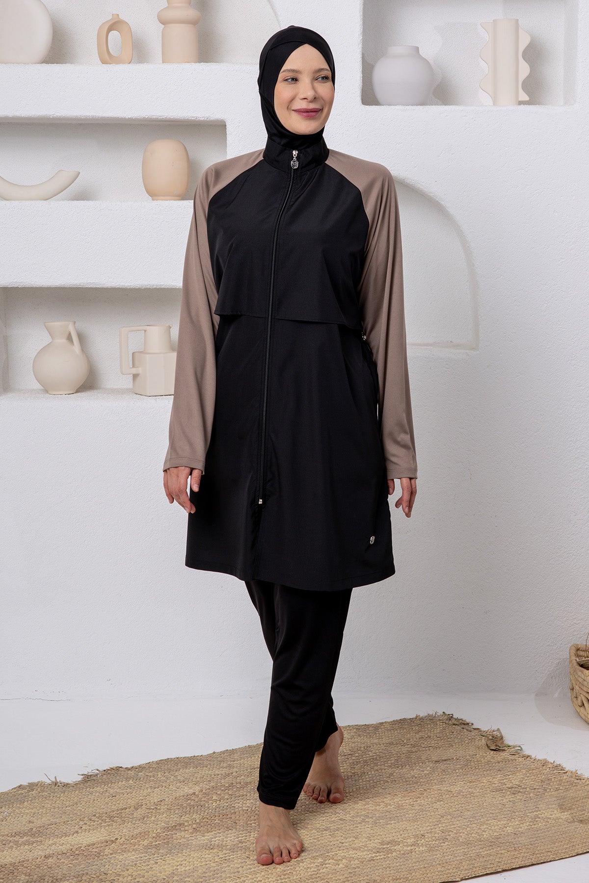 Rozamay Burkini Swimsuit-3802