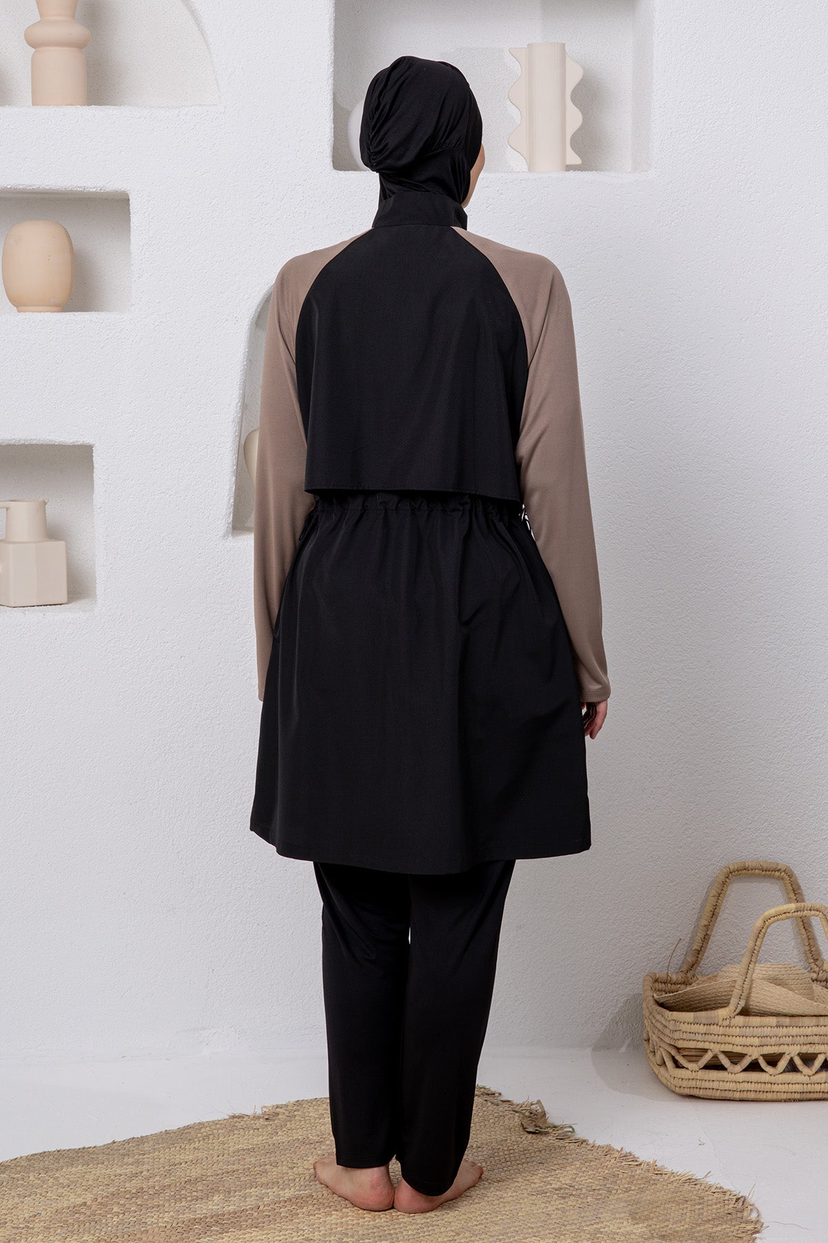 Rozamay Burkini Swimsuit-3802